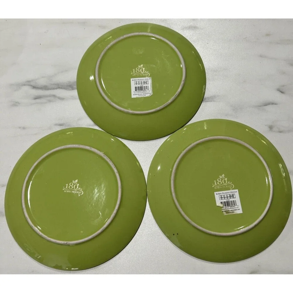180 Robin Pickens Green Floral Textured 8.25
